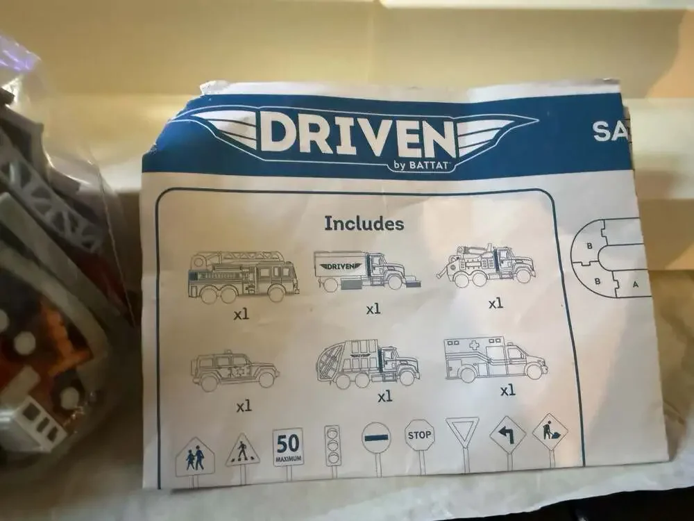 Driven By Battat large LOT Pocket Series and Mini vehicles and Roads